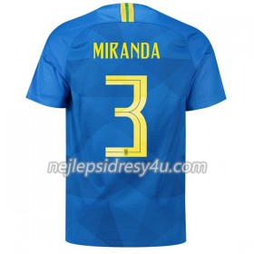 Fotbalový Dres Brazílie MÍránda 3 Venkovní MS 2018